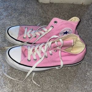 Pink converse worn handful of times